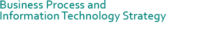 Business Process & Information Technology Strategy