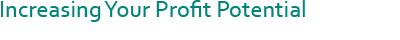 Increasing Your Profit Potential
